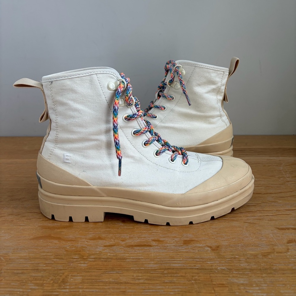 Everlane Canvas High-Top Utility Boots